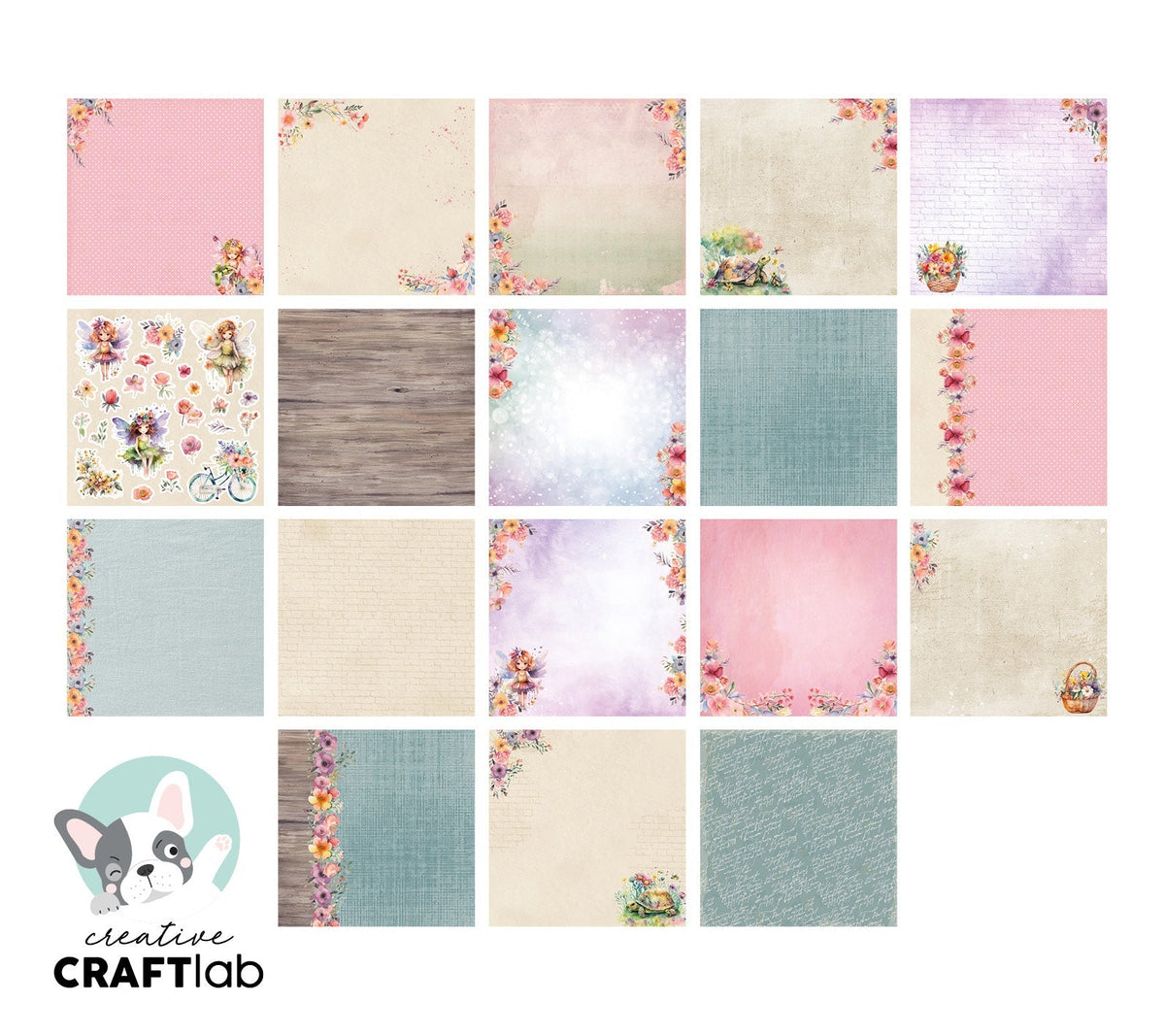 CCL Designer Paper Pad Felicia Essentials 36 SH-2