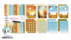 CCL Designer Paper Pad Sweater Weather Essentials 24 Sheets-3