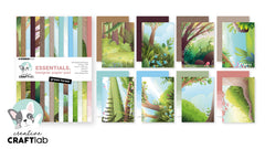 CCL Designer Paper Pad Green Forest Essentials-3