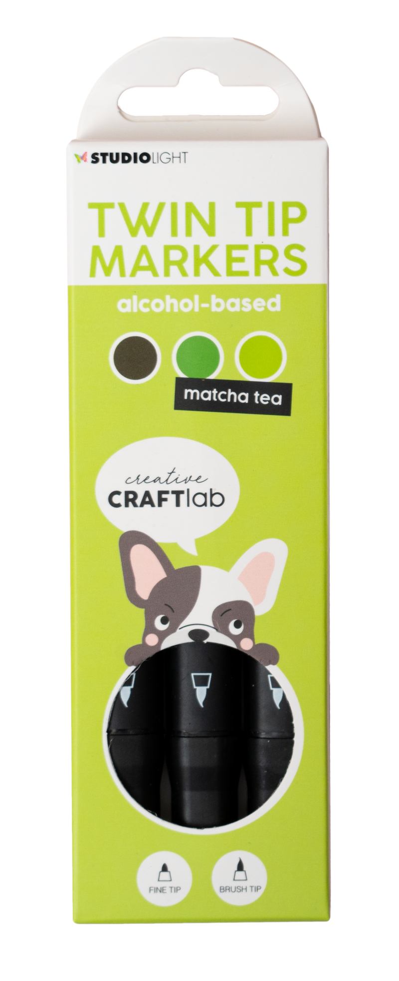 CCL Alcohol Marker Matcha Tea Essentials 48x152x13mm 3 PC nr.10-1