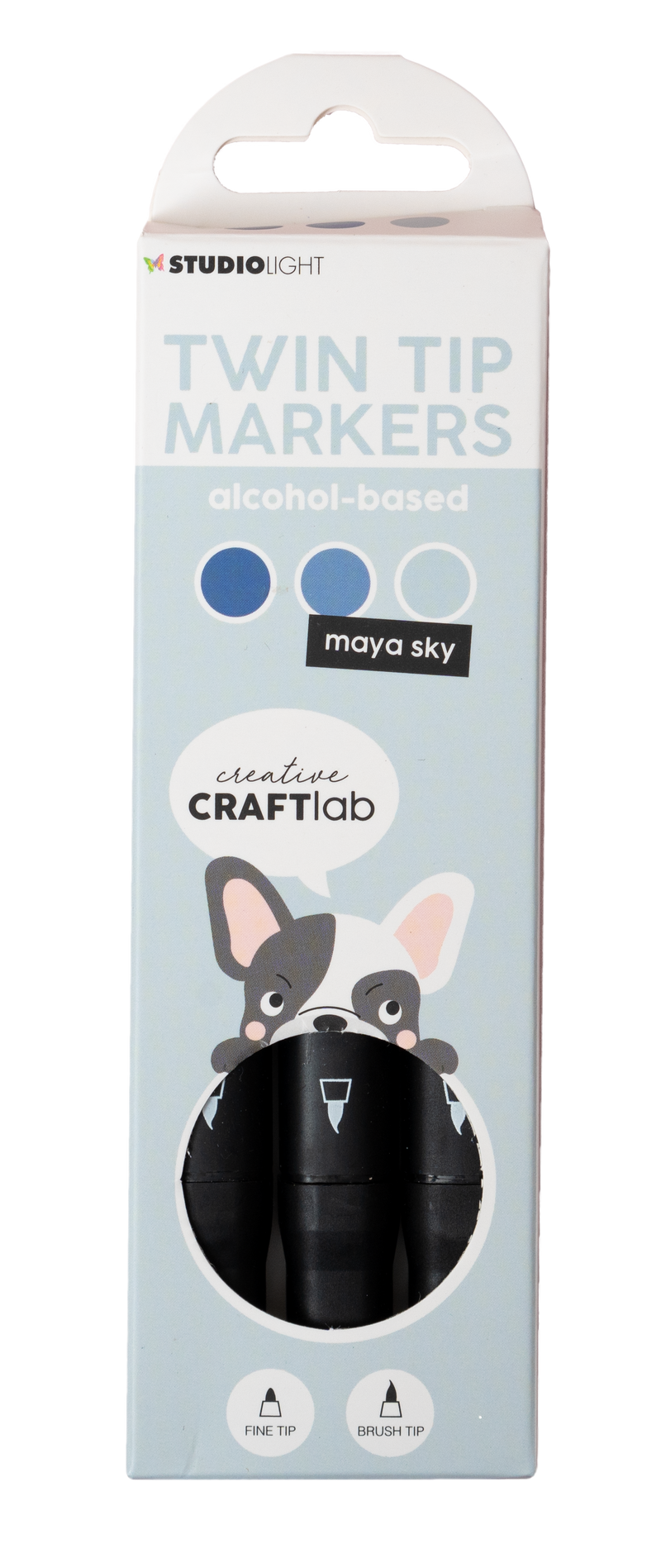Marqueur à alcool CCL Maya Sky Essentials 48x152x13mm 3 pièces n°11-1
