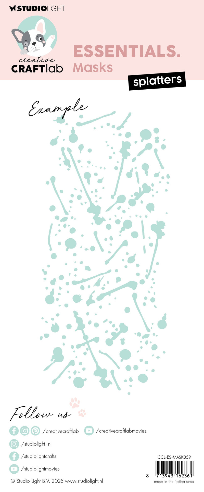 CCL Masks Splatters Essentials 1 Pieces-2