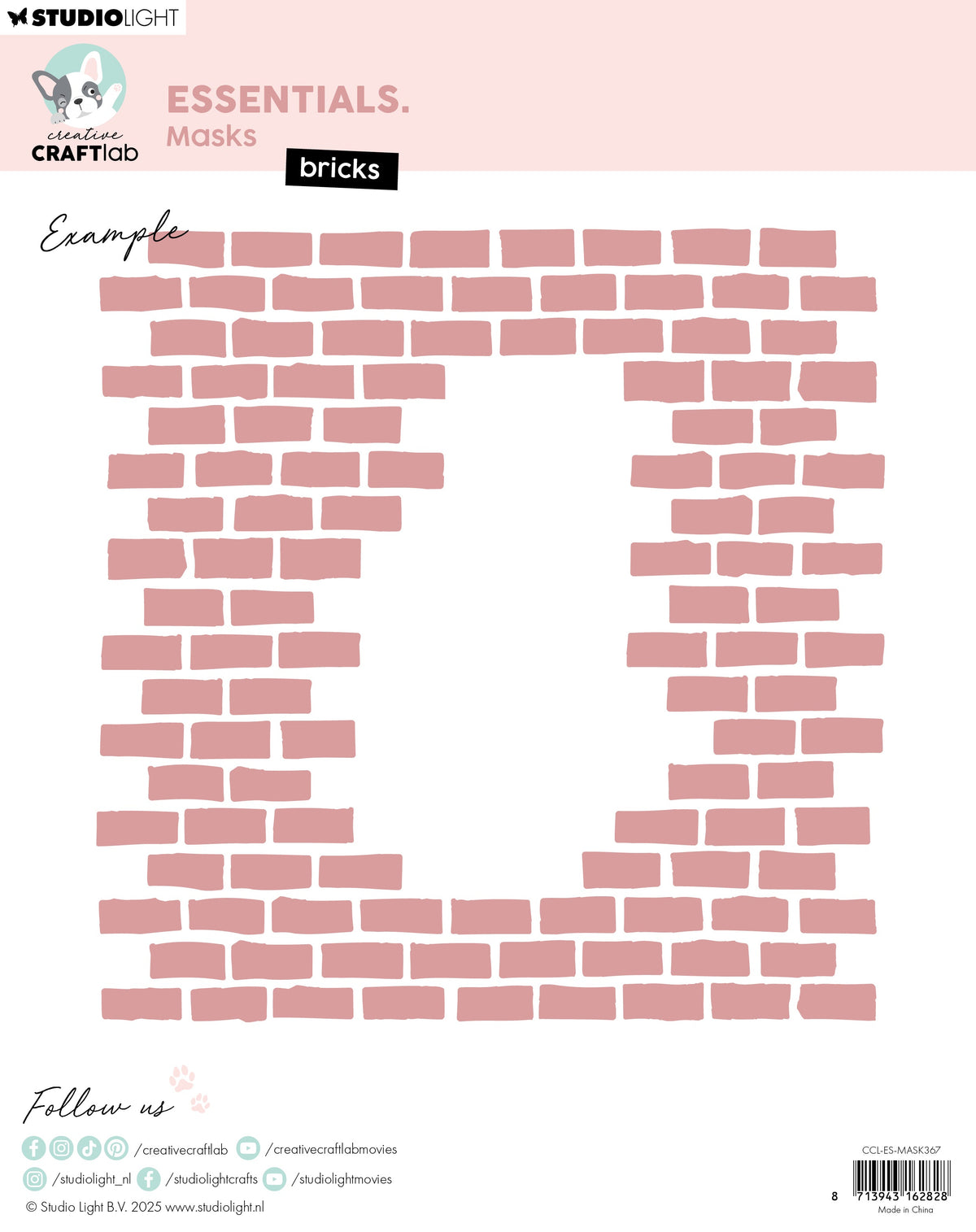 CCL Masks Bricks Essentials 1 Piece-2
