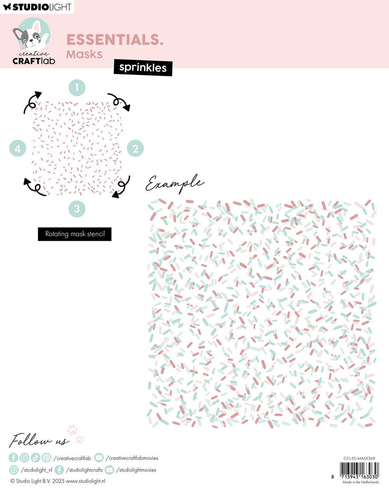 CCL Masks Sprinkles Essentials 1 Piece-2