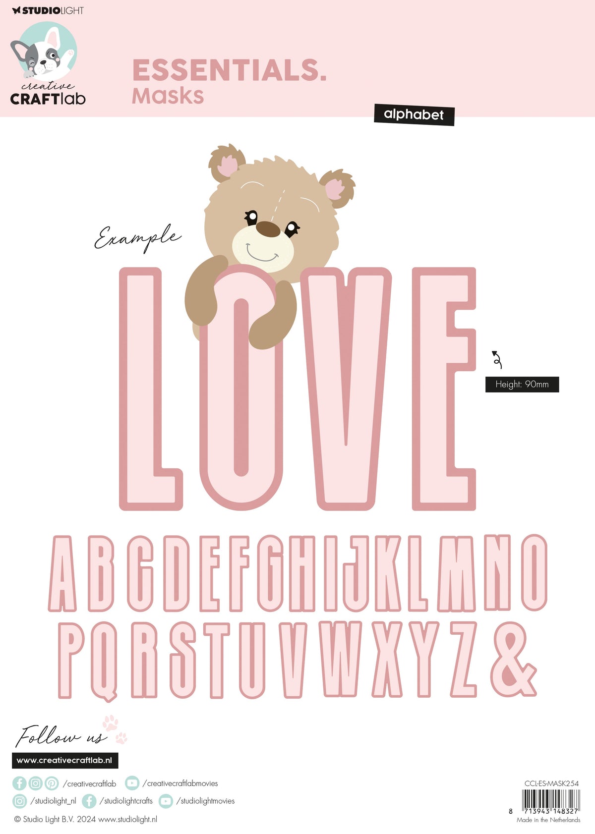 CCL Masks Alphabet Essentials 2 PC-3