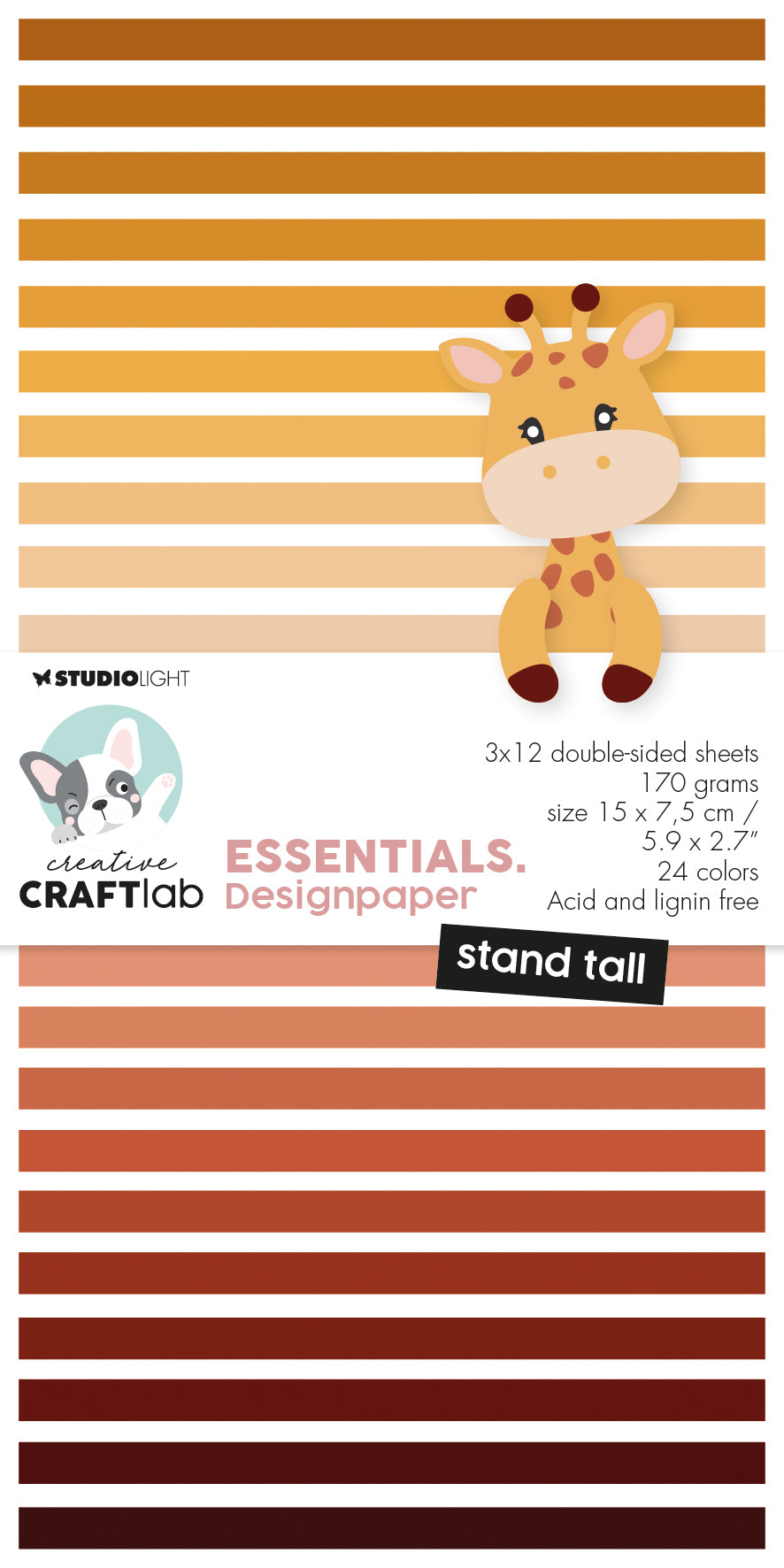 CCL Paper Pad Stand Tall Essentials 150x75x9mm 24 SH nr.128-1