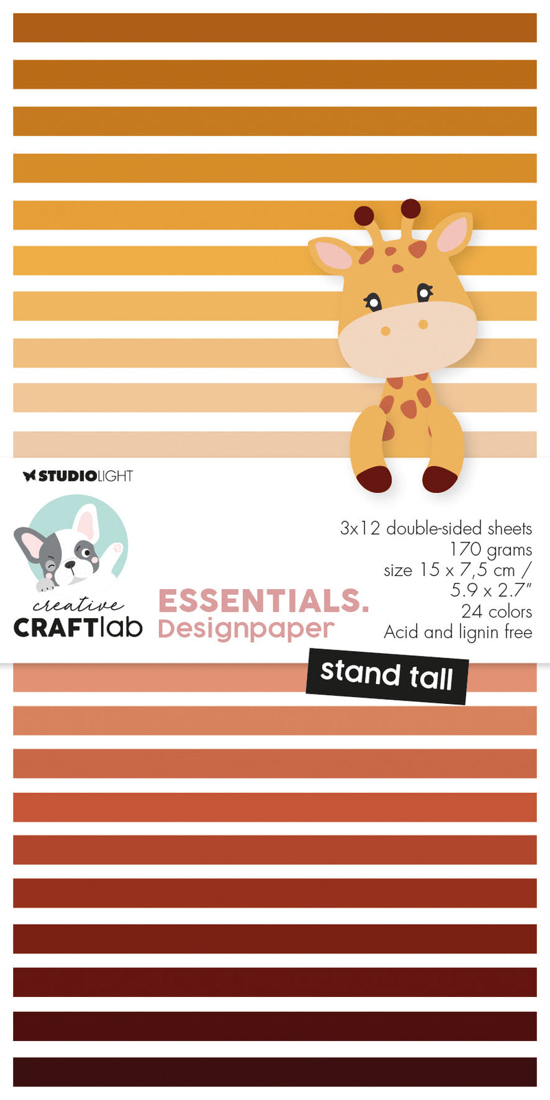CCL Paper Pad Stand Tall Essentials 150x75x9mm 24 SH nr.128-1