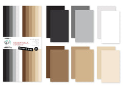 Bloc de papel CCL marrón y gris 250 g/m² Essentials 24 hojas-2