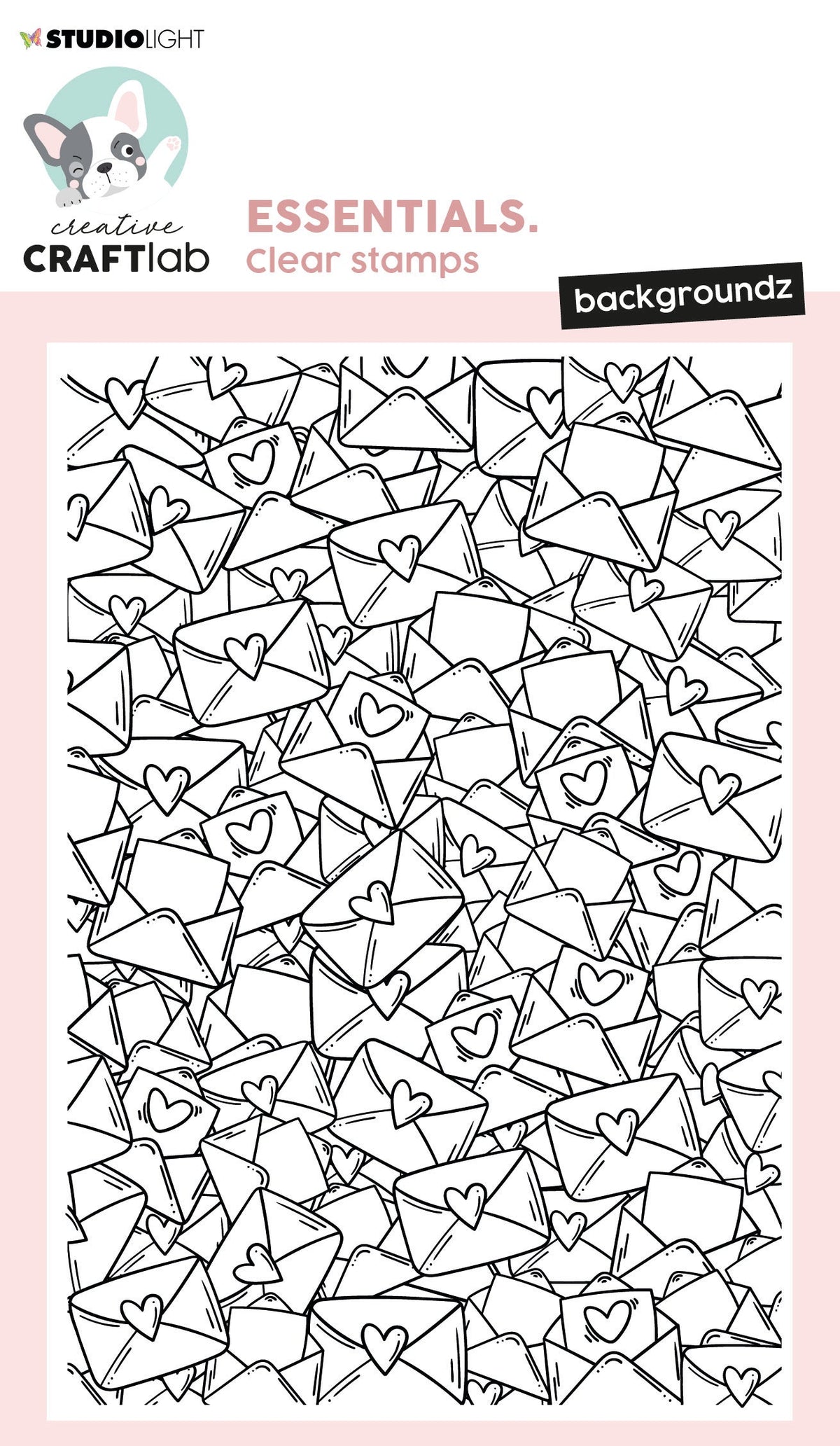 CCL Clear Stamp Backgroundz Essentials 148x105x3mm 1 PC nr.435-1