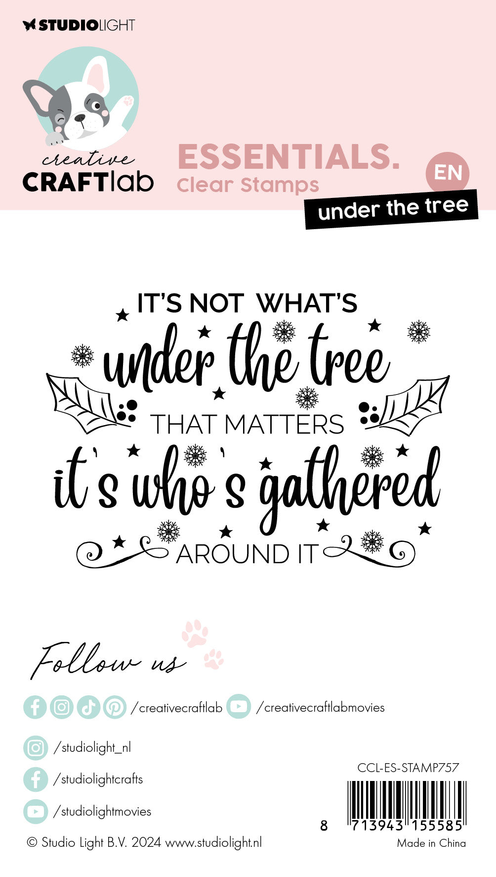 CCL Clear Stamp Under The Tree Essentials 1 PC-2