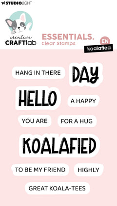 CCL Clear Stamps Koalified Essentials-1