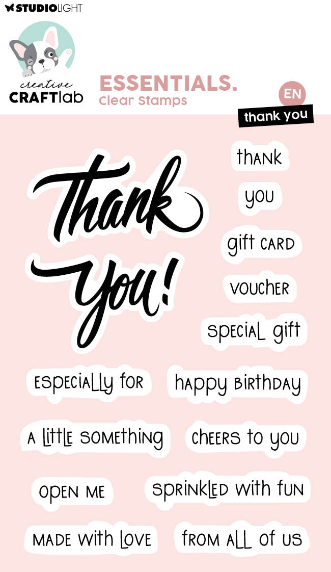 CCL Clear Stamps Thank You Essentials-1