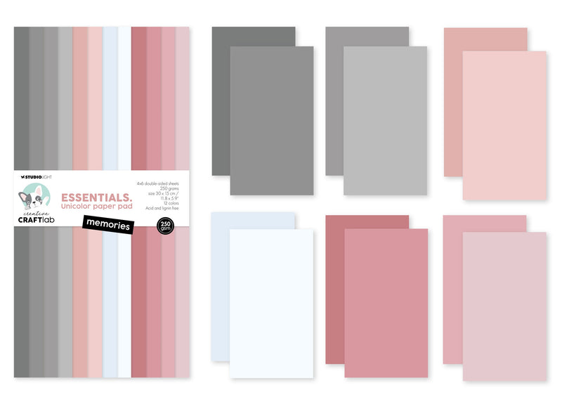 CCL Unicolor Paper Pad Memories Essentials 24 SH-2