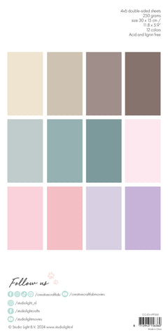 CCL Unicolor Paper Pad Felicia Essentials 24 SH-3