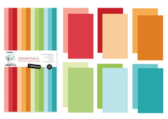 CCL Unicolor Paper Pad Rainbow Essentials 24 SH-3