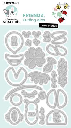 CCL Cutting Die Bees & Bugs Friendz 28 Pieces-1