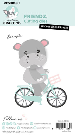 CCL Cutting Die Accessoires Bicycle Friendz 5 Pieces-2