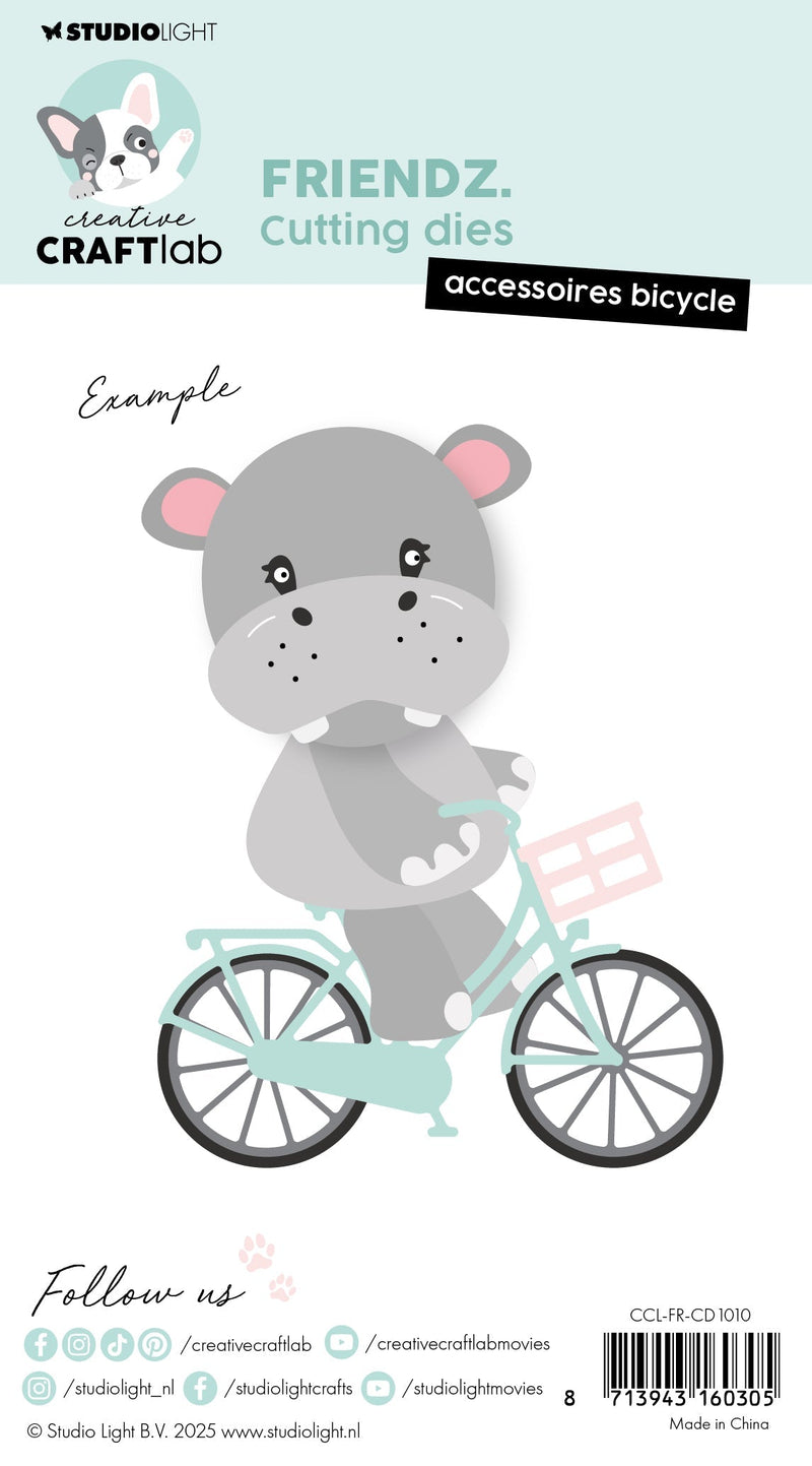 CCL Cutting Die Accessoires Bicycle Friendz 5 Pieces-2