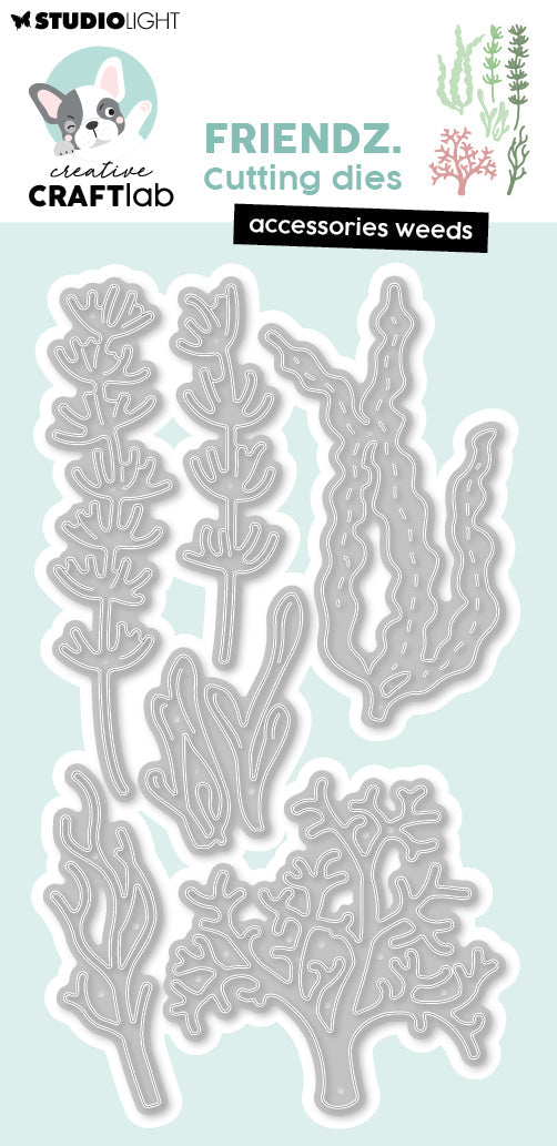 CCL Matrices de découpe Accessoires Weeds Friendz 6 Pièces-1