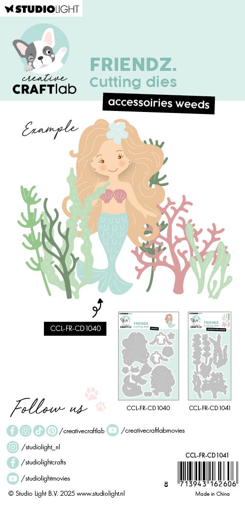 CCL Matrices de découpe Accessoires Weeds Friendz 6 Pièces-2