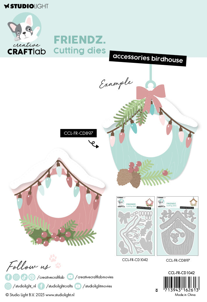 CCL Accessoires de découpe matrices nichoir Friendz 9 pièces-2
