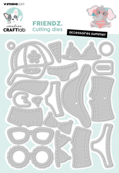 CCL Cutting Die Accessories Summer Friendz 20 PC-1