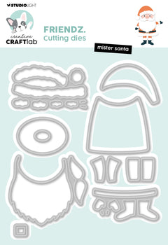 CCL Cutting Die Mister Santa Friendz 8 PC-1
