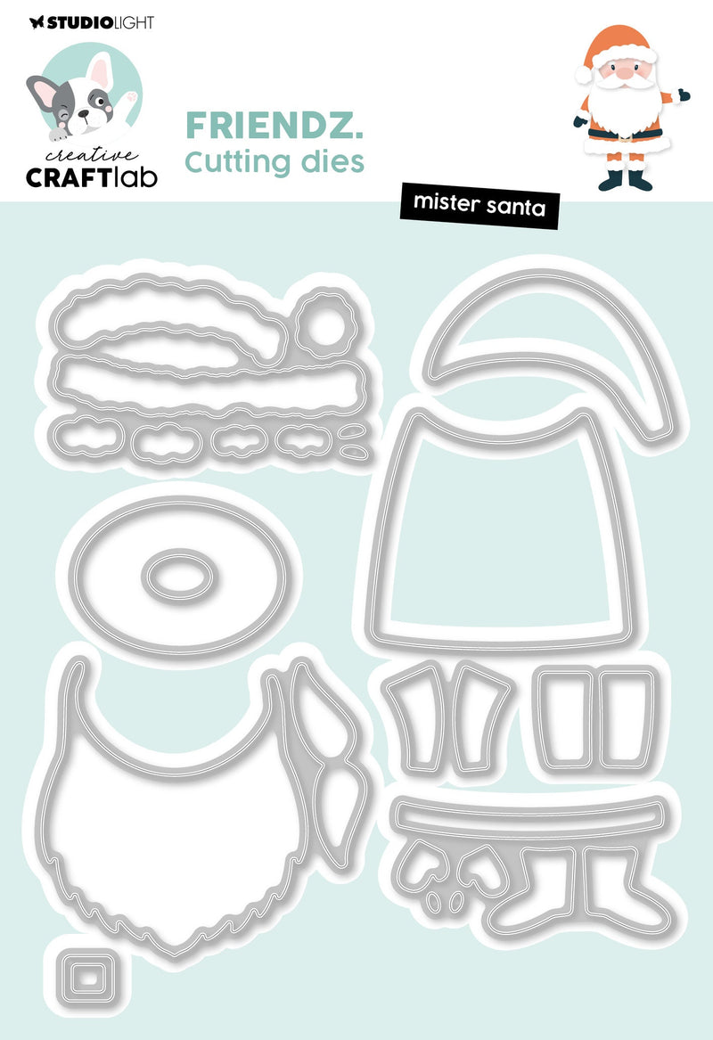 CCL Cutting Die Mister Santa Friendz 8 PC-1