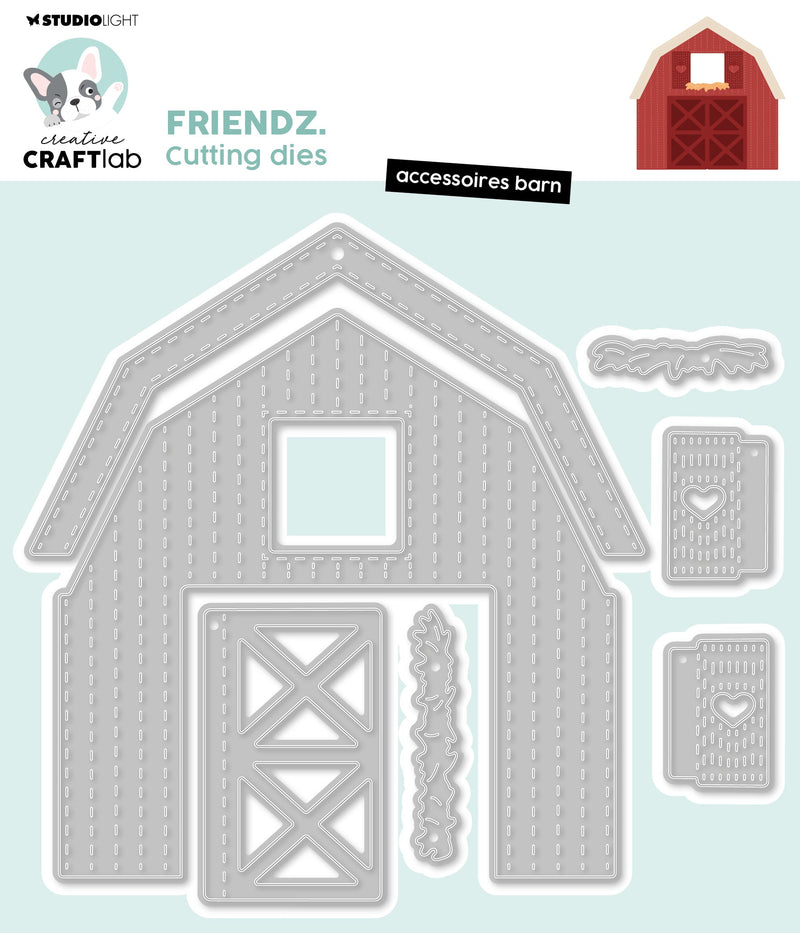 CCL Cutting Die Accessoires Barn Friendz 7 PC-1