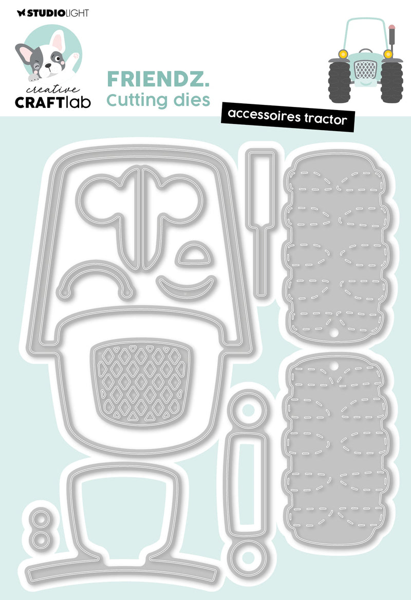 CCL Cutting Die Accessoires Tractor Friendz 13 PC-1