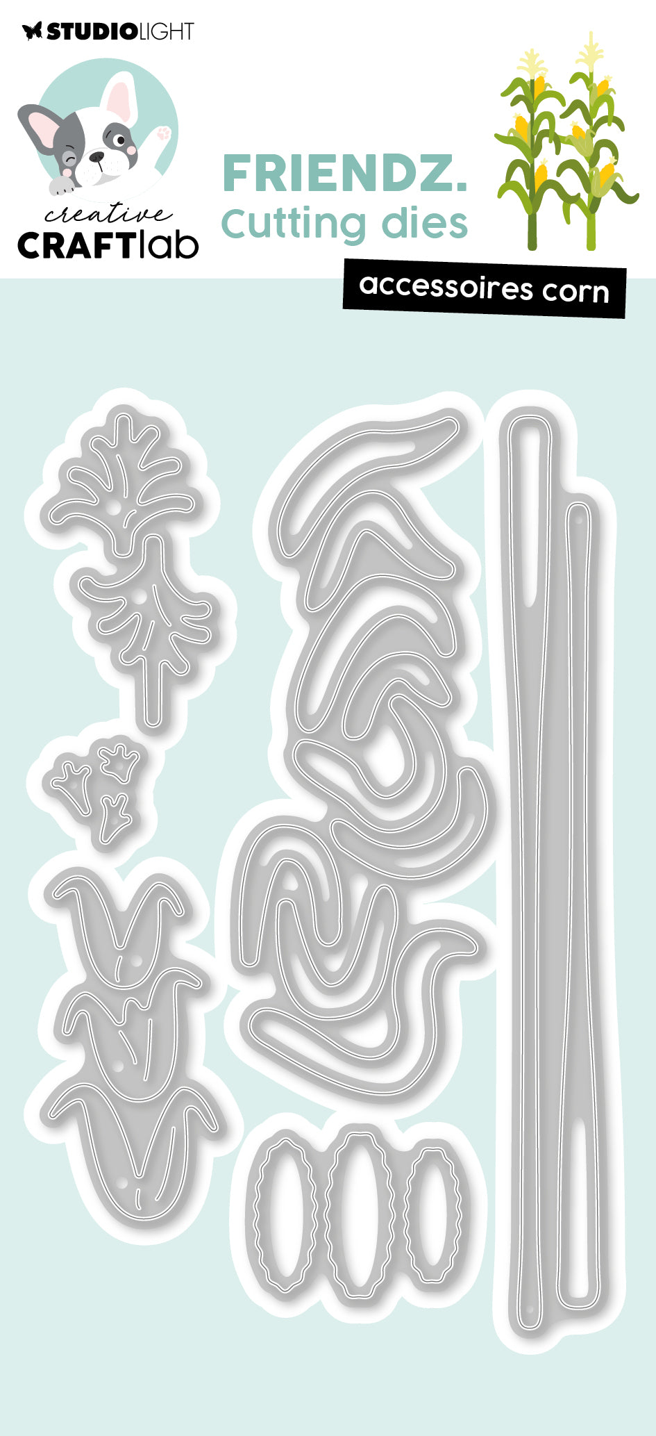 CCL Cutting Die Accessoires Corn Friendz 6 PC-1