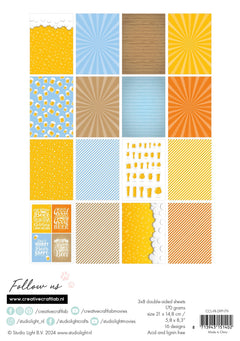 CCL Design Paper Pad Beer O'Clock Friendz 24 SH-2