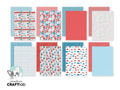CCL Designer Paper Pad Let's Connect Friendz 24 SH-3