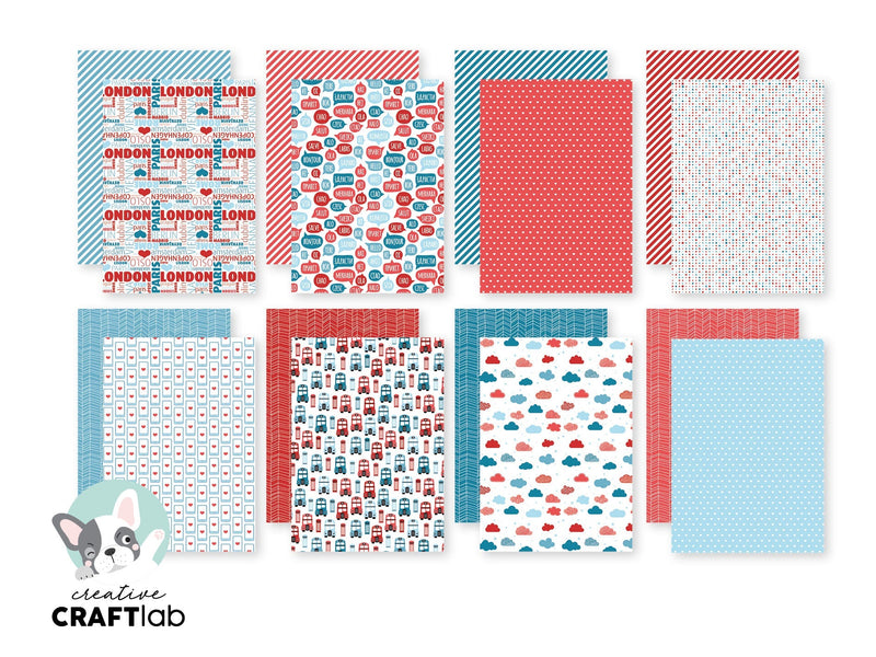 CCL Designer Paper Pad Let's Connect Friendz 24 SH-3