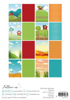 CCL Design Paper Pad On The Farm Friendz 24 SH-2