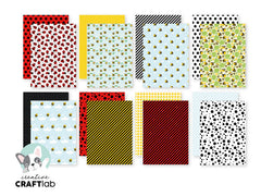 CCL Designer Paper Pad Bee-Lightful Friendz 24 Sheets-2