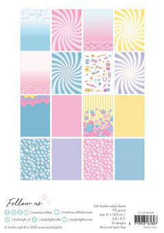CCL Designer Paper Pad Bubblicious Friendz 24 Sheets-3