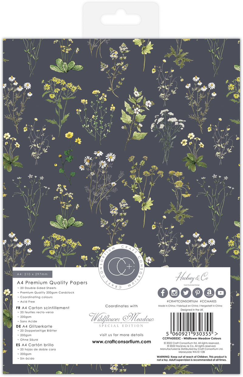 Craft Consortium Wildflower Meadow - SE - A4 Pad-4