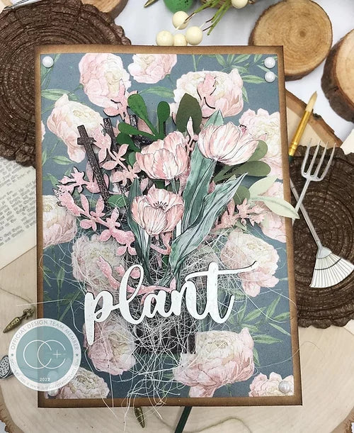 Craft Consortium Gardeners Delight - 12x12 Pad-13
