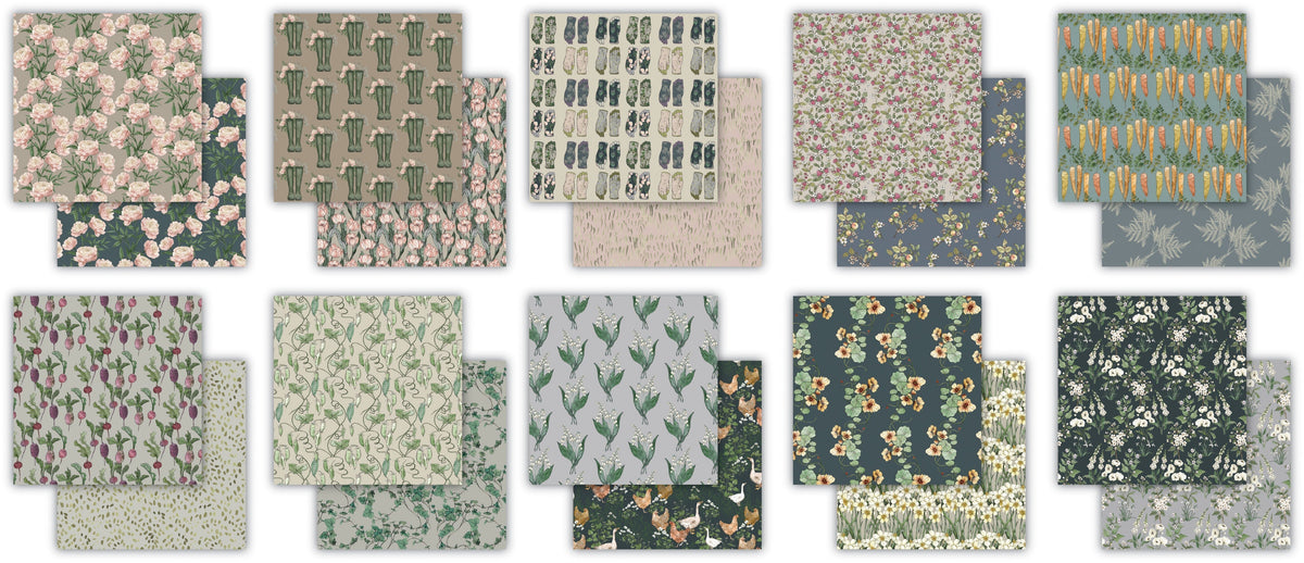 Craft Consortium Gardeners Delight - 6x6 Pad-3