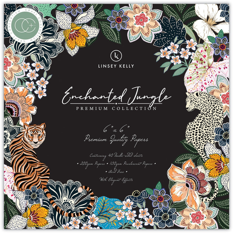 Craft Consortium Enchanted Jungle - 6x6 Paper Pad-1