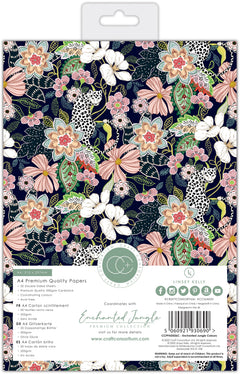 Craft Consortium Enchanted Jungle - A4 Paper Pad-3