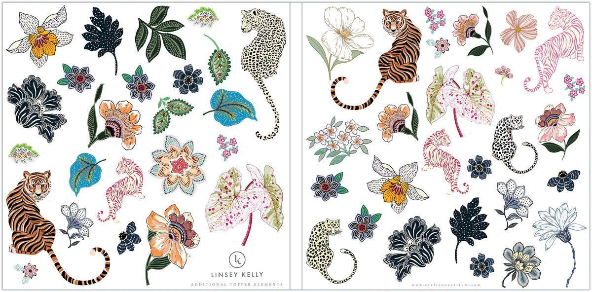 Craft Consortium Enchanted Jungle - 12x12 Paper Pad-2