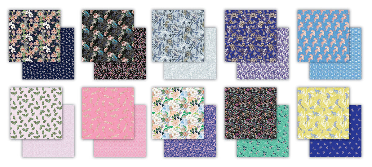 Craft Consortium Enchanted Jungle - 12x12 Paper Pad-3