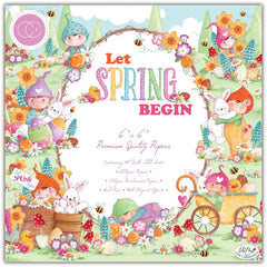 Craft Consortium Let Spring Begin - 6x6 Paper Pad-1