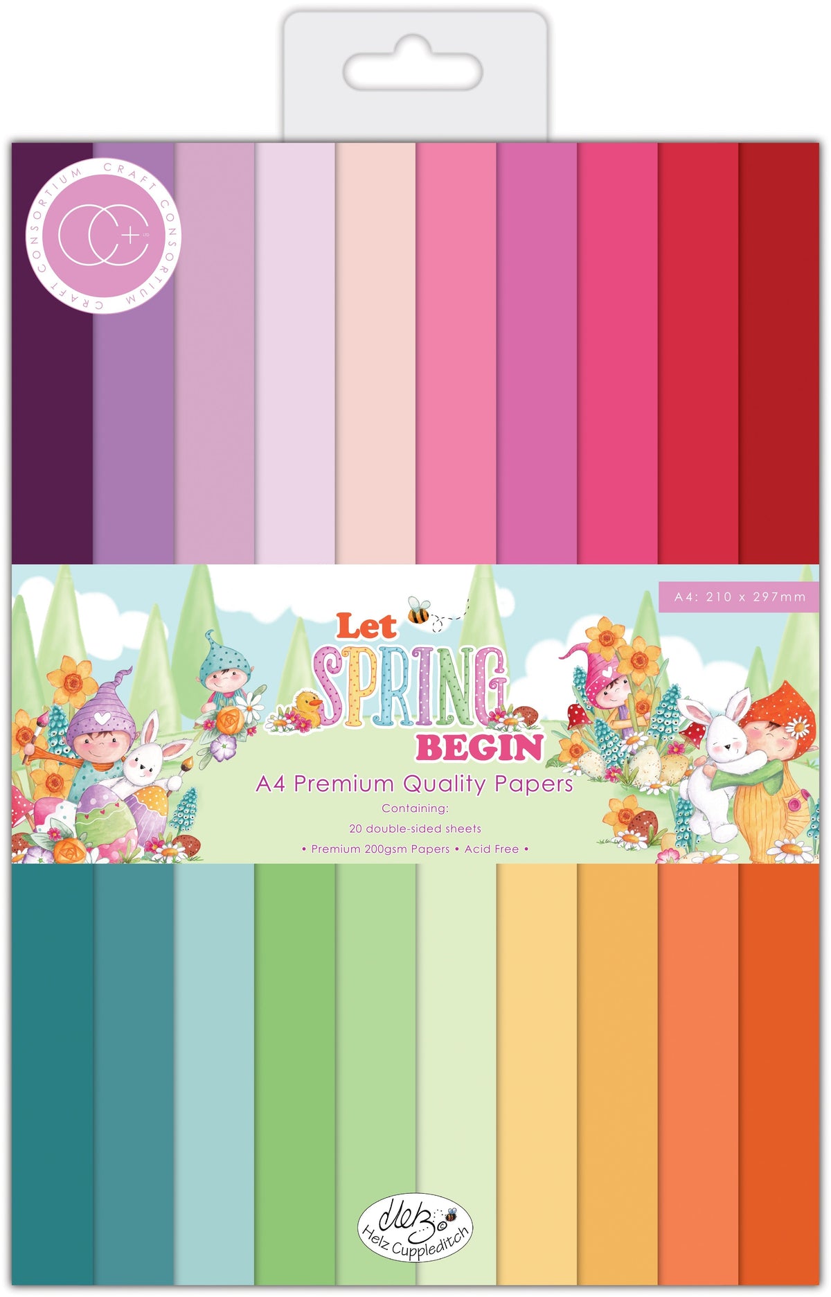 Craft Consortium Let Spring Begin - A4 Paper Pad-1