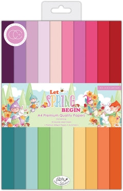 Craft Consortium Let Spring Begin - A4 Paper Pad-1