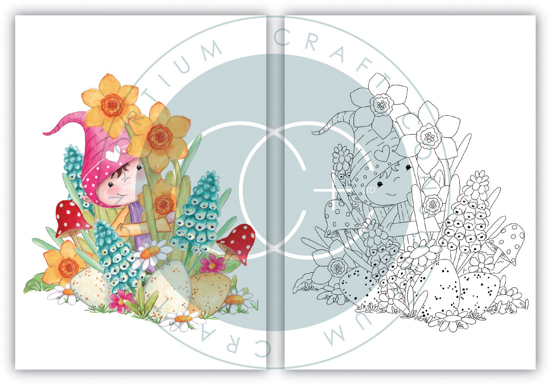 Craft Consortium Let Spring Begin - A6 Premium Marker Pad-4
