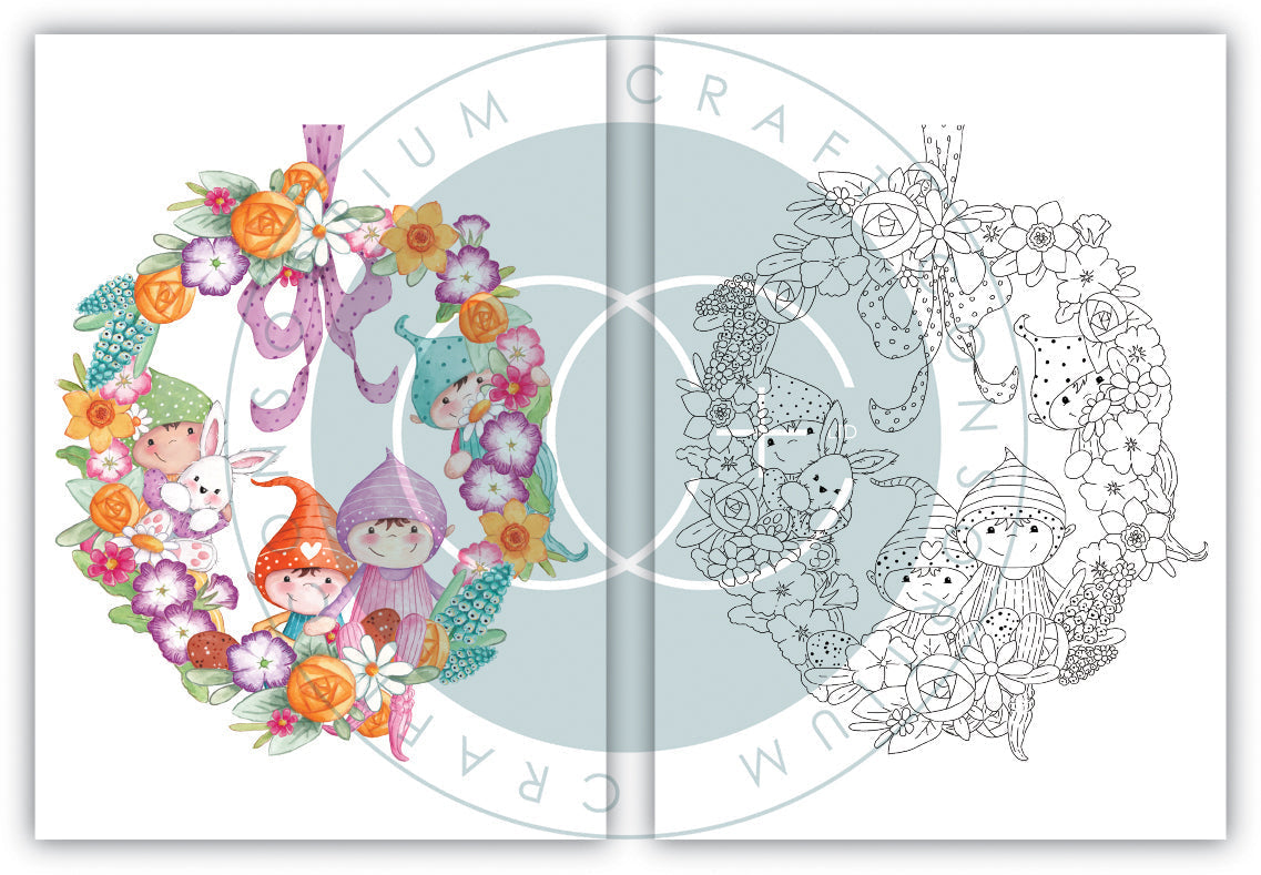 Craft Consortium Let Spring Begin - A6 Premium Marker Pad-5