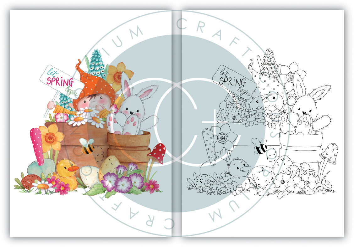 Craft Consortium Let Spring Begin - A6 Premium Marker Pad-6